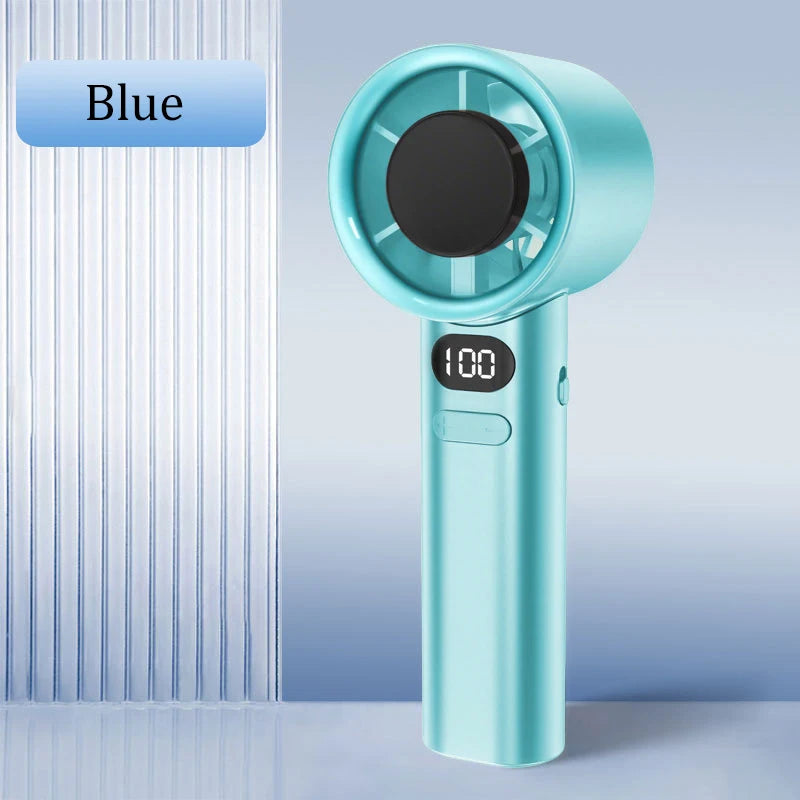 Mini Handheld Fan With 120 Speed Settings – Instant Ice Cooling