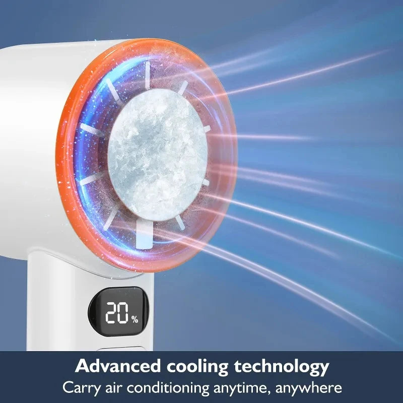 Mini Handheld Fan With 120 Speed Settings – Instant Ice Cooling