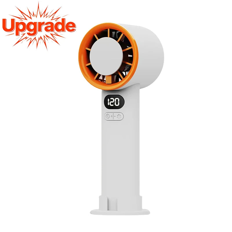 Mini Handheld Fan With 120 Speed Settings – Instant Ice Cooling
