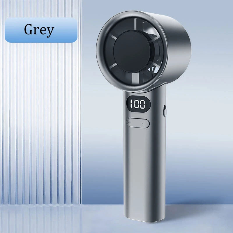 Mini Handheld Fan With 120 Speed Settings – Instant Ice Cooling