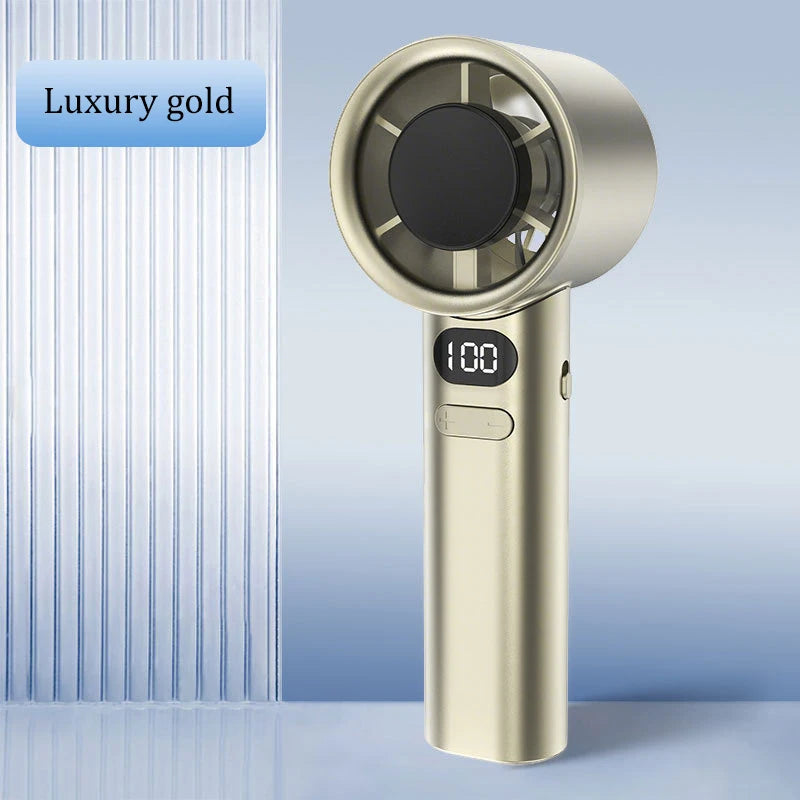 Mini Handheld Fan With 120 Speed Settings – Instant Ice Cooling