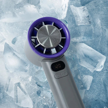 Mini Handheld Fan With 120 Speed Settings – Instant Ice Cooling