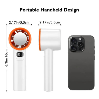 Mini Handheld Fan With 120 Speed Settings – Instant Ice Cooling